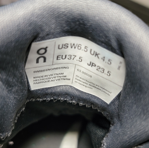 On Running Cloudrock 2 Waterproof Hiking Boots Grey Womens 6.5 EUC - Picture 6 of 10